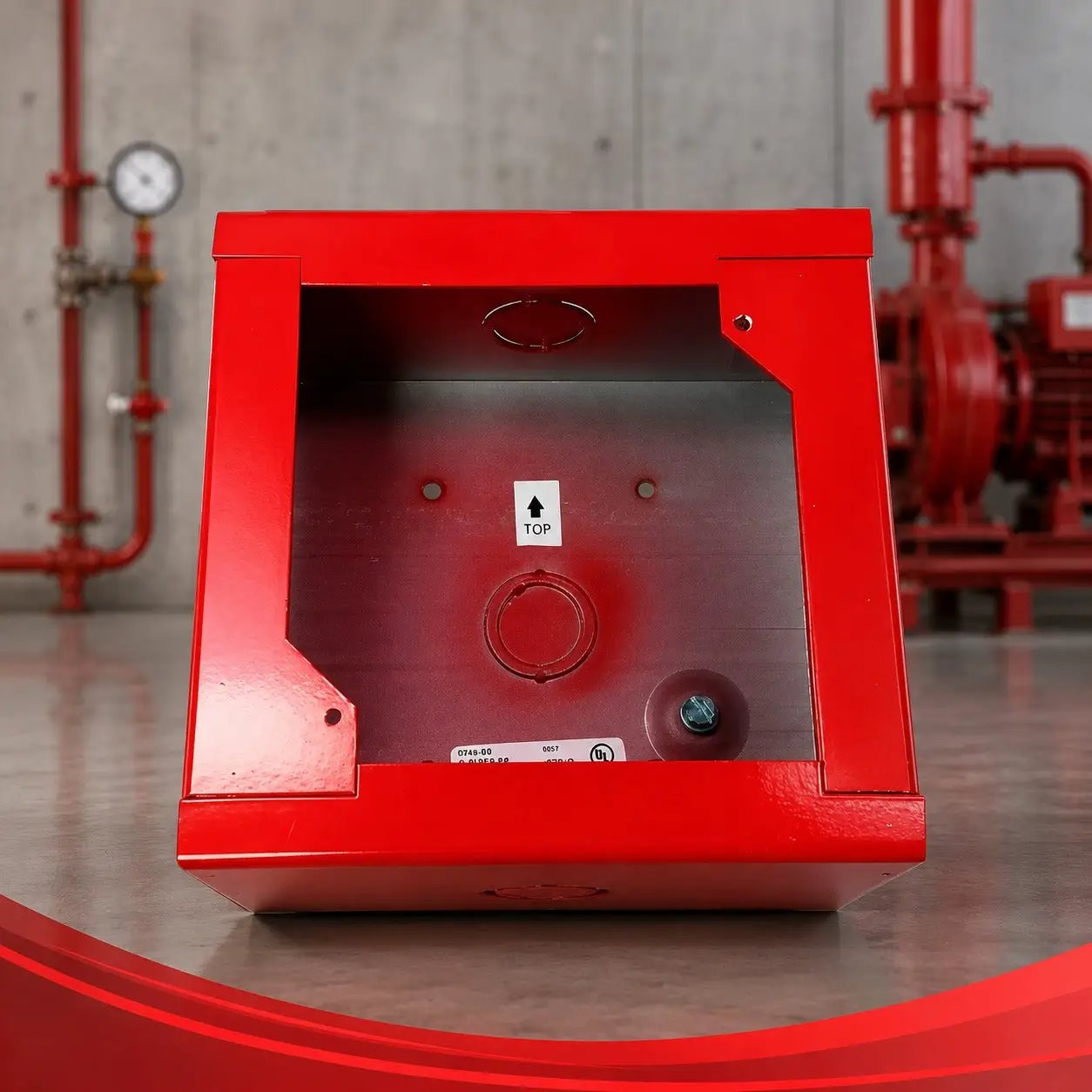 Kidde Indoor Red Surface Box Fire Protection for Rapid Safety by Kidde
