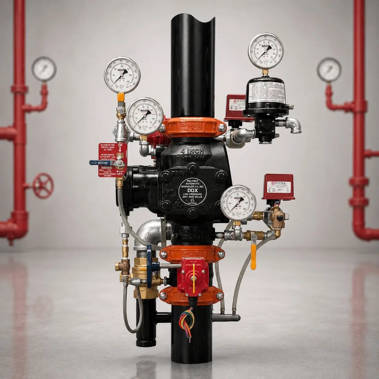 Fire Protection Valves Fully Assembled LP 76DDXFLPN by Reliable Sprinkler