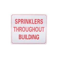 Brecco Fire Protection and Sprinkler System Signs and Accessories by Brecco Corp