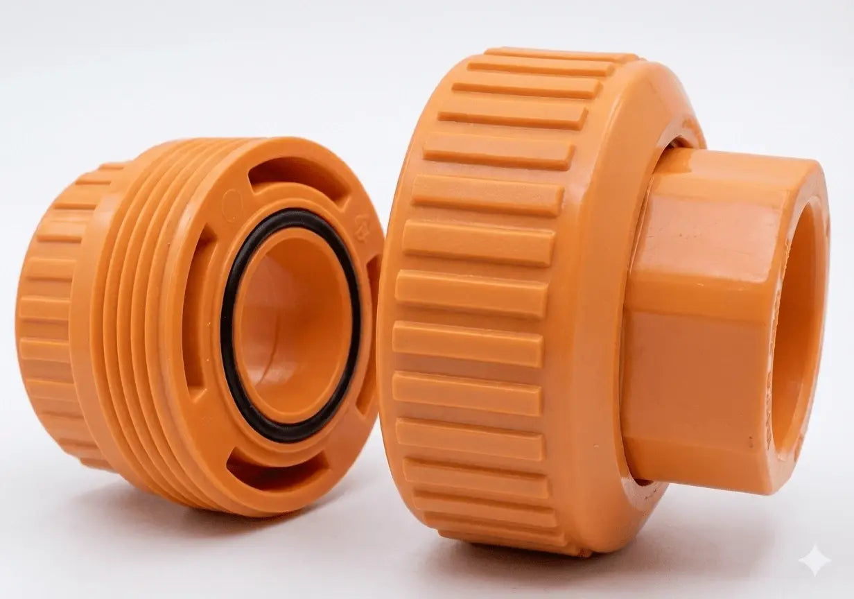 Durable CPVC Unions for Reliable Plumbing Connections by Viking Plastics