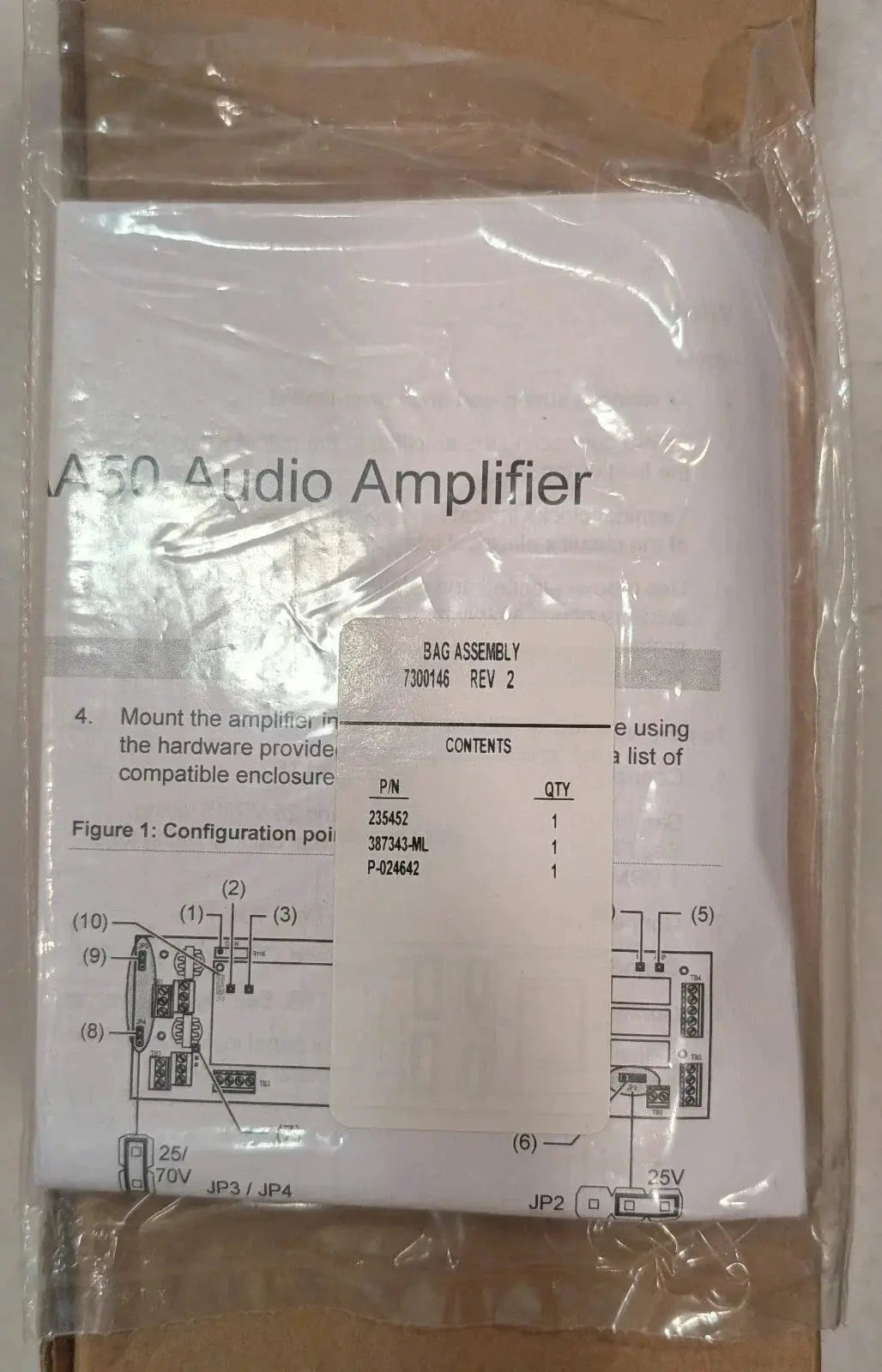Edwards EST SIGA-AA30 Intelligent Audio Amplifier by Fredland Supply Company