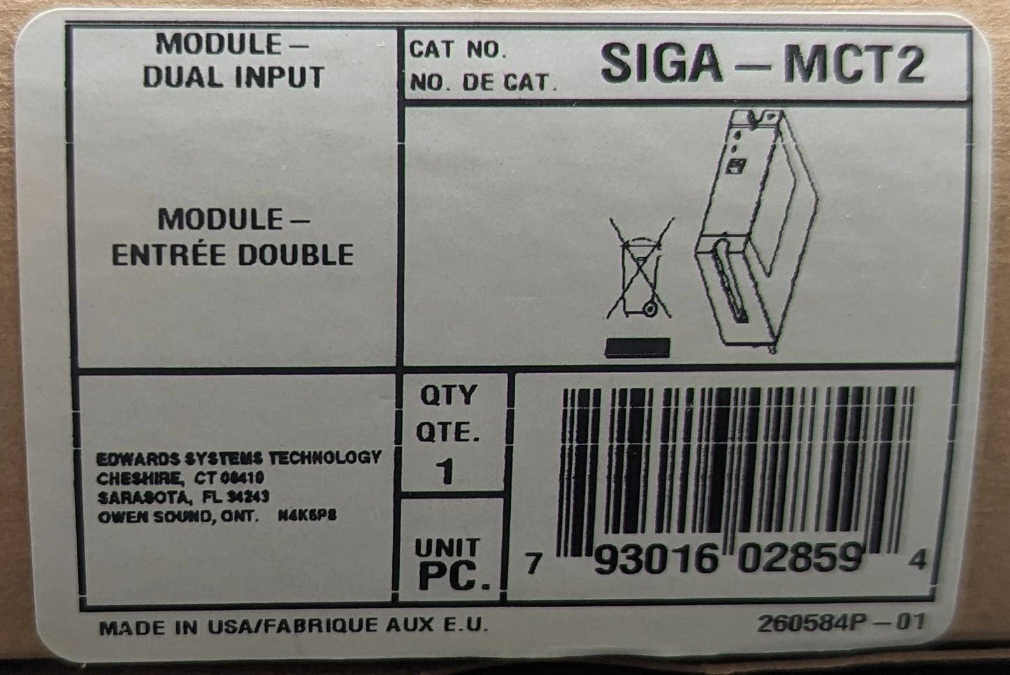 Edwards SIGA-MCT2 Signature Series Module by Fredland Supply Company