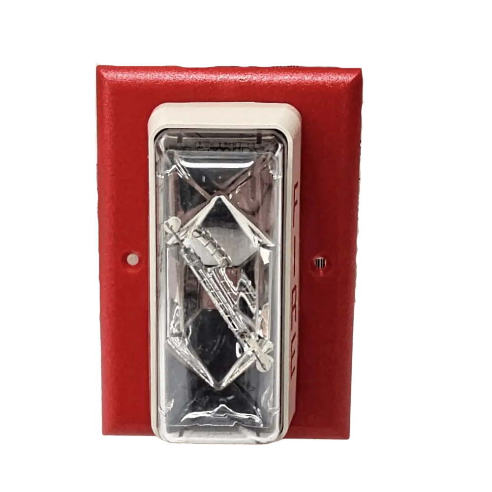 EST Edwards 202-5A-T Red Enhanced Integrity Synchronized Strobe by Fredland Supply Company