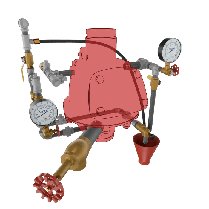 F1/F2 DRY VALVE TRIM MODULAR - Fire Protection Parts