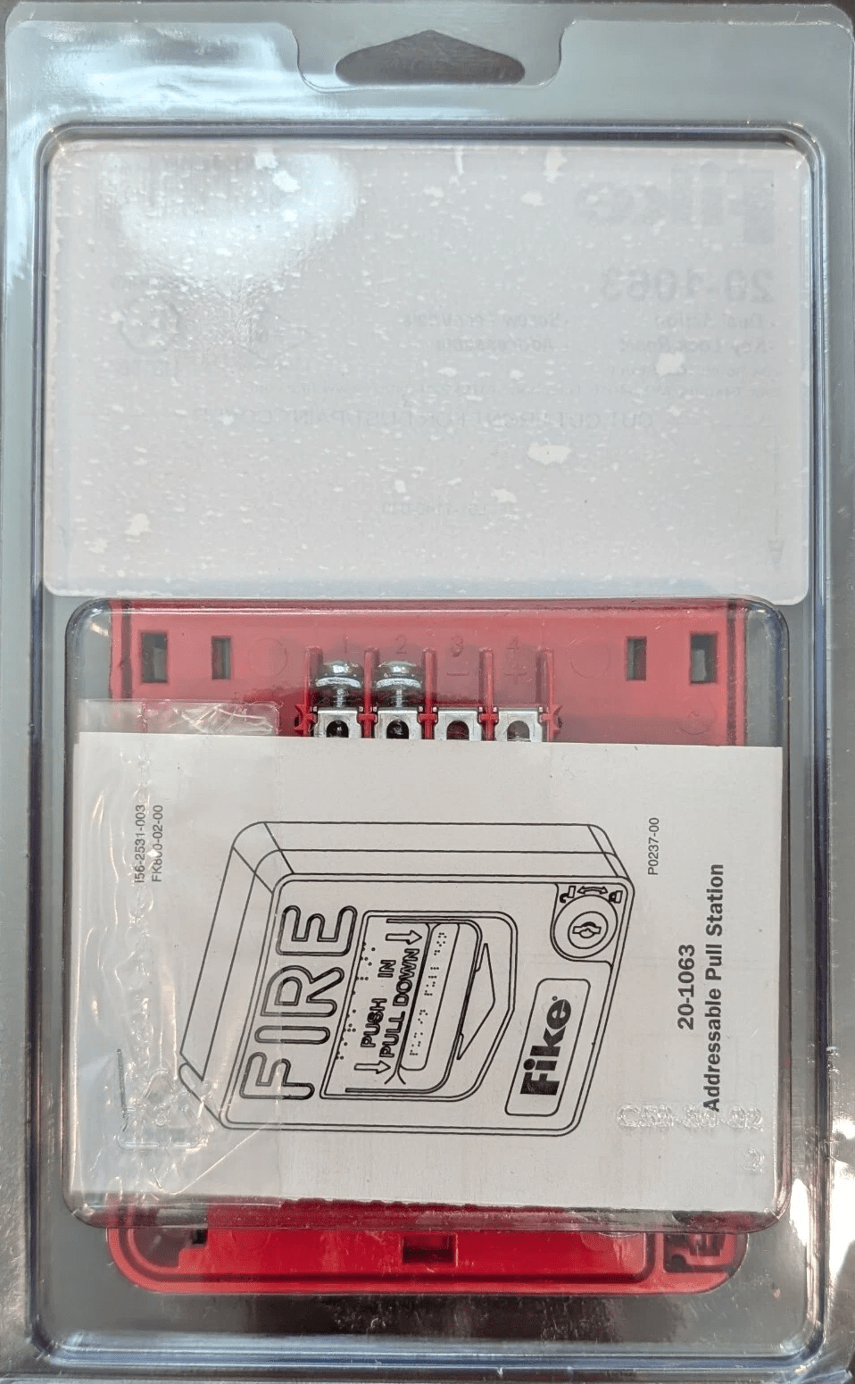 Fike 20 - 1063 Pull Station - Fire Protection Parts
