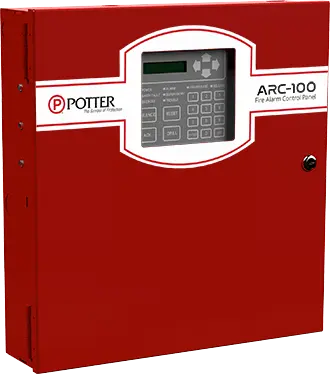 Fire Alarm Control Panel Releasing System ARC-100 by Potter Electric Signal