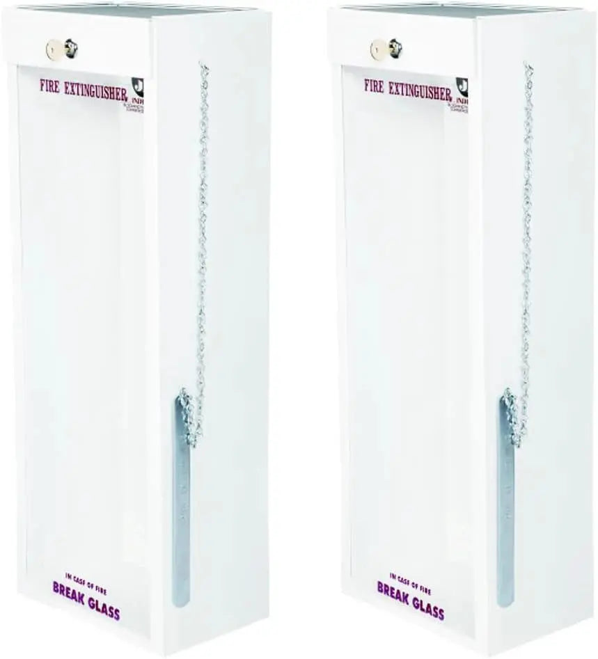 Fire Extinguisher Cabinet 5" lb White Durable Design by Strike First Corporation