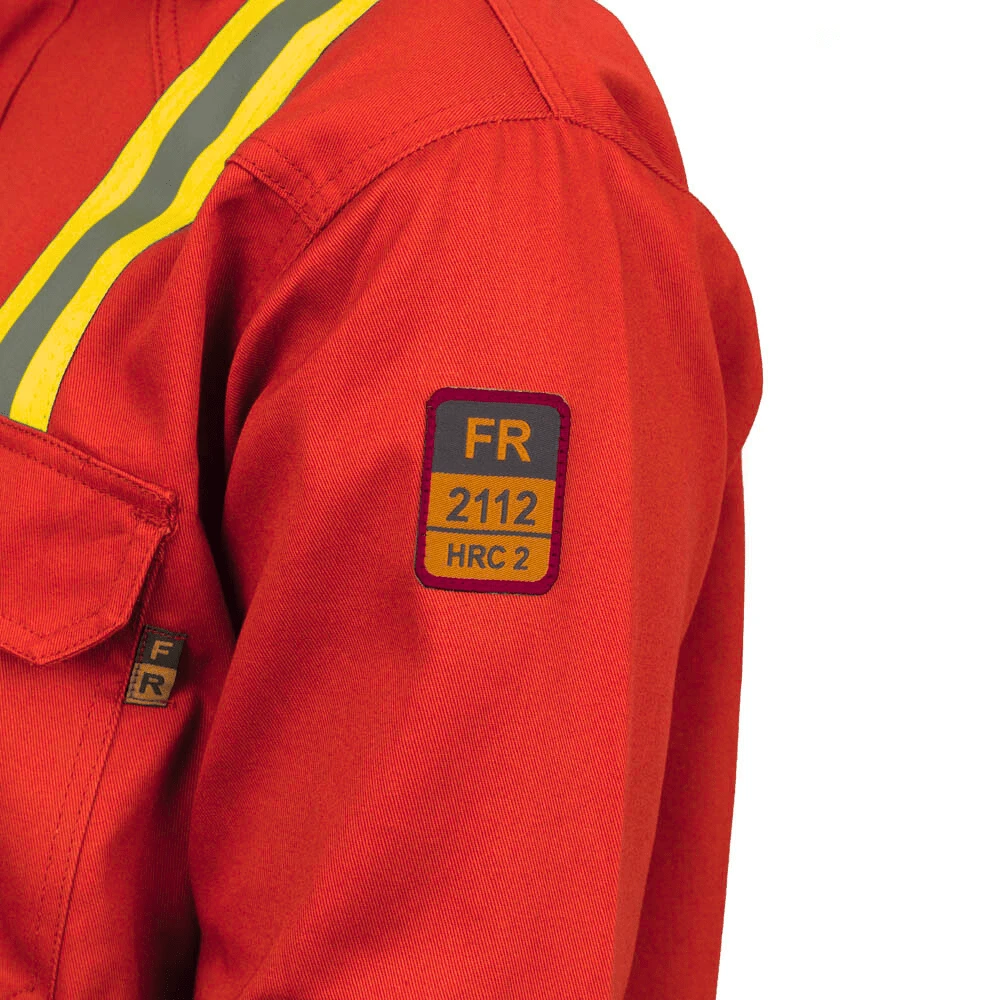 Flame Resistant High Visibility Shirt - 100% C - 7 oz by Just In Trend