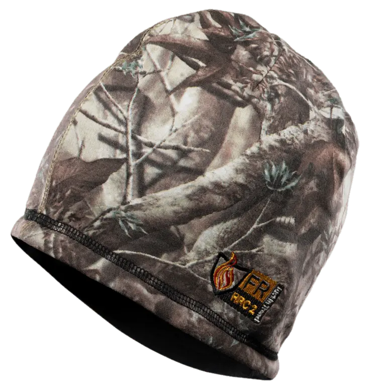Flame Resistant Reversible Beanie Cap – Heavy Duty - 100%C – 16.0 oz by Just In Trend