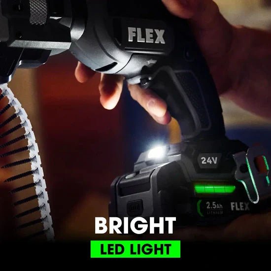 FLEX FX1611 - Z Drywall Screw Gun With Magazine Attachment - Fire Protection Parts