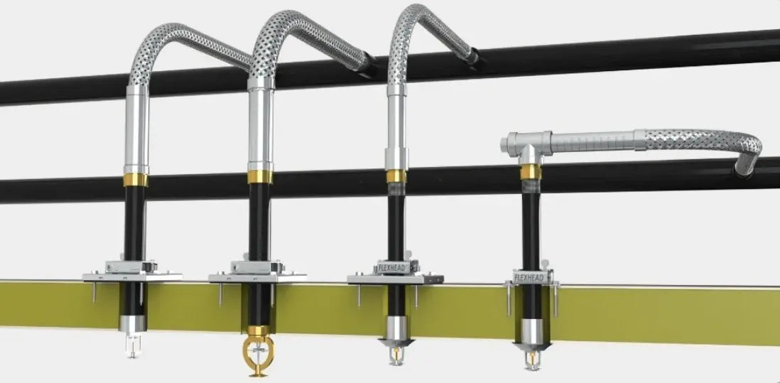 Flexhead Dry Pendent Hose for Cold Storage Fire System by Flexhead