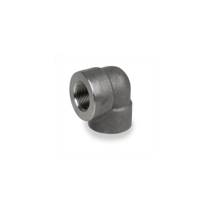 Forged Steel 3000# Threaded 90 Degree Elbow Fitting by Smith-Cooper Intl