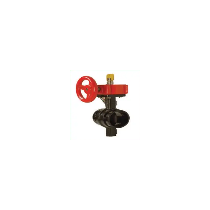 Grooved Butterfly Valve With Switch Closed For Fire Safety by Sigma Corporation