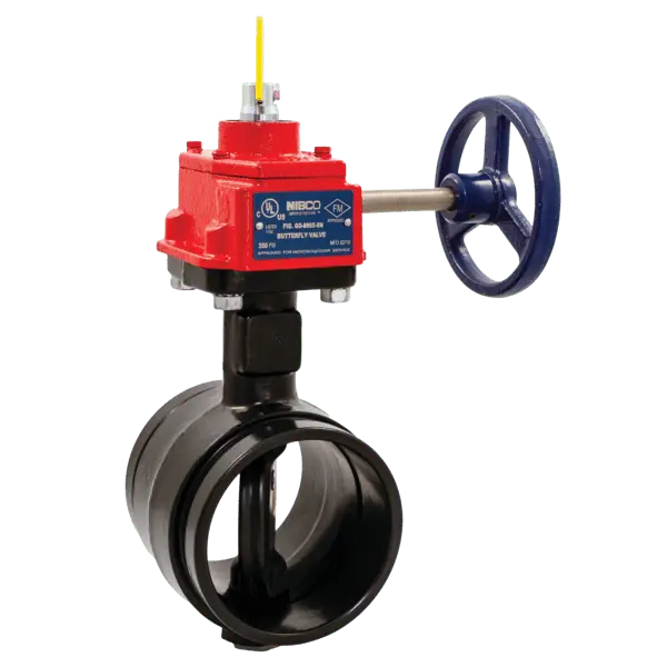 Grooved Butterfly Valve Wall Post for Fire Protection 300 psi by Nibco Inc.