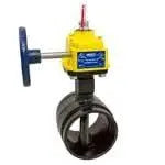 Grooved UL FM Butterfly Valve Closed For Fire Protection System Equipment by Fire Protection Parts