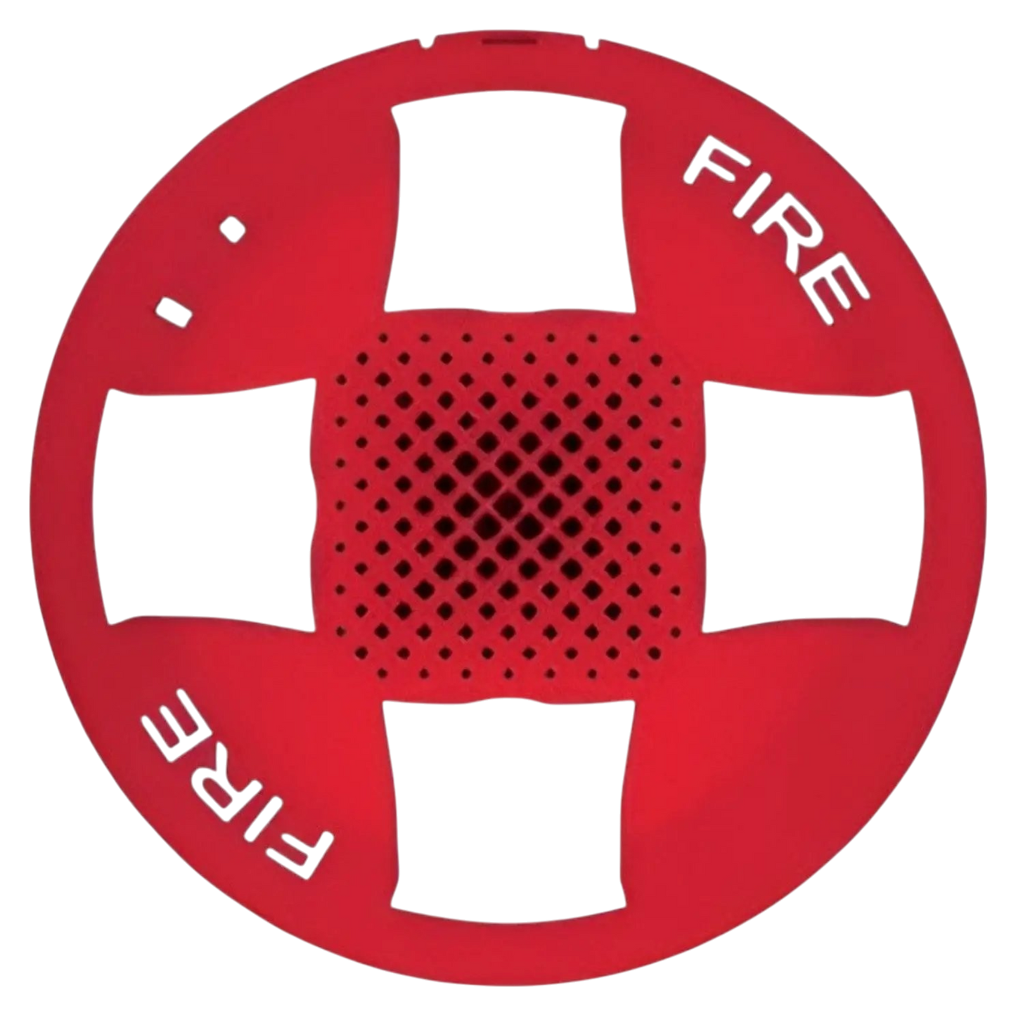 Kidde Ceiling Cover Red Fire Marking Audio Visual Alert System for Enhanced Safety by Kidde
