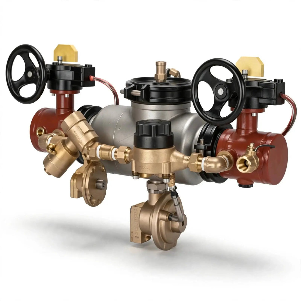 3" Reduced Detector With Grooved Butterfly Valve