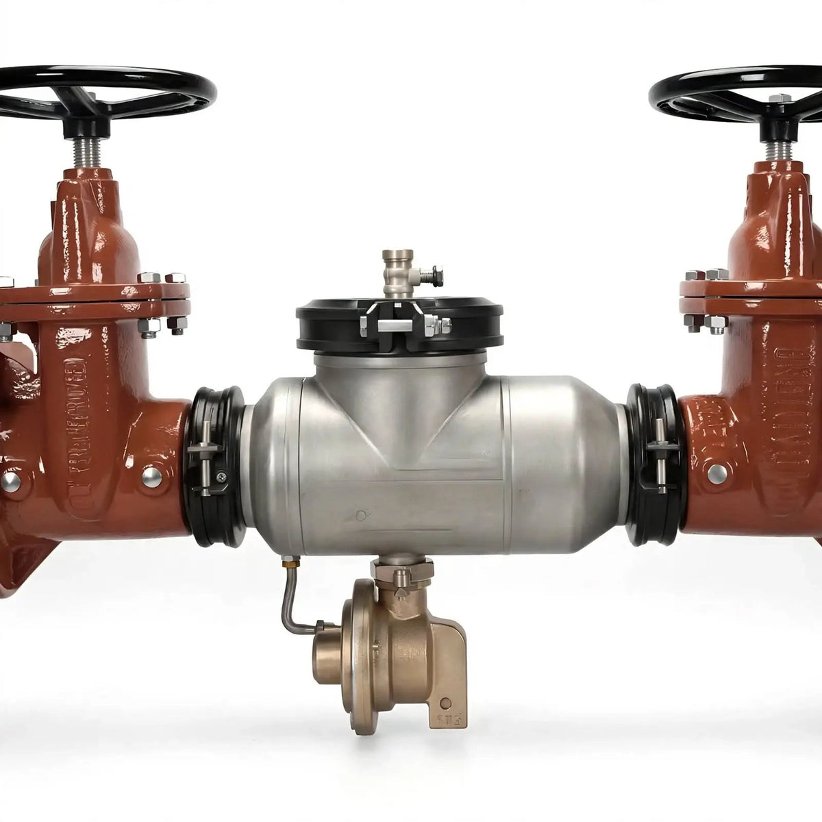 3" Reduced Grooved Butterfly Valve Stainless Steel