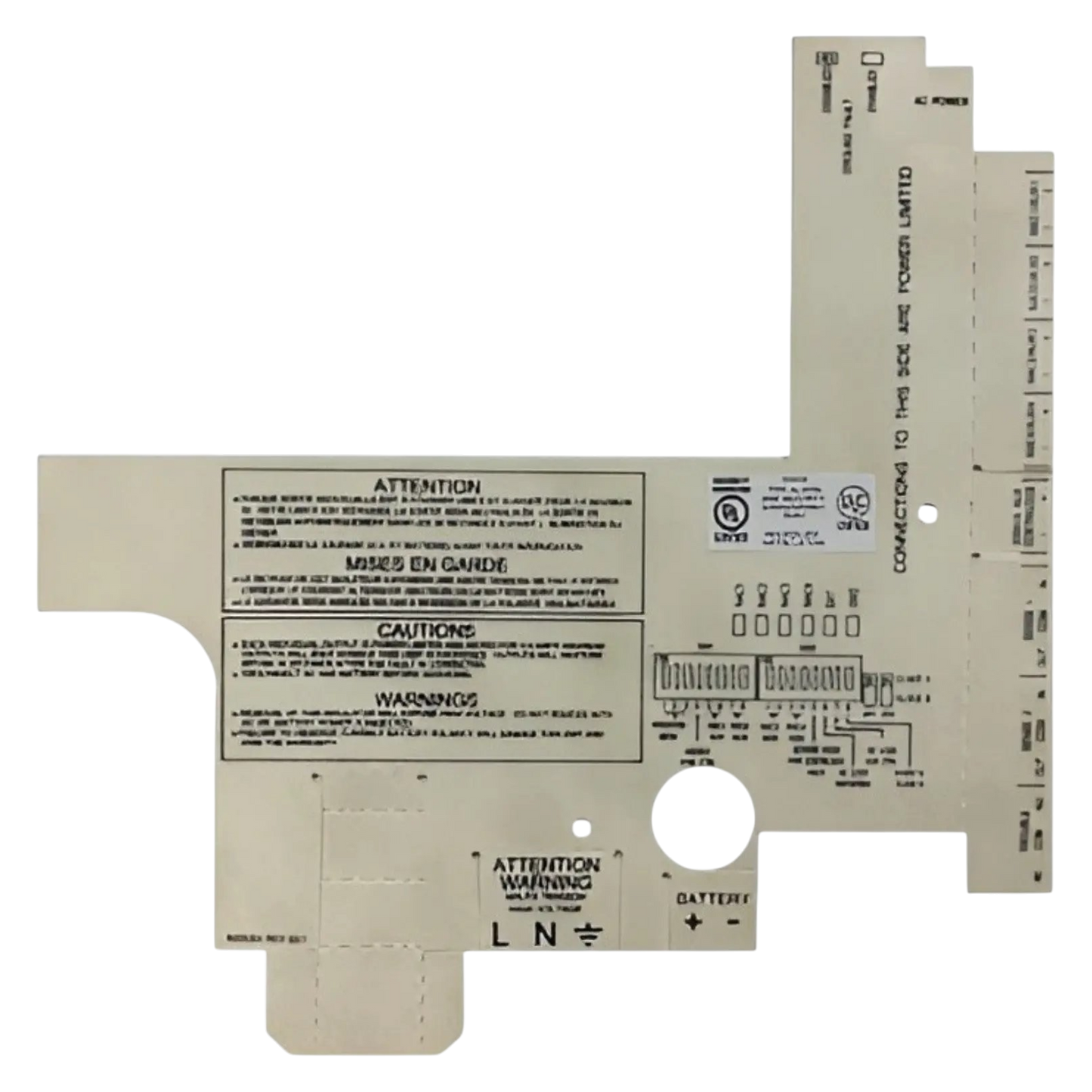 Kidde Booster Power Supply Cover Pack of Five UL/FM Approved by Kidde