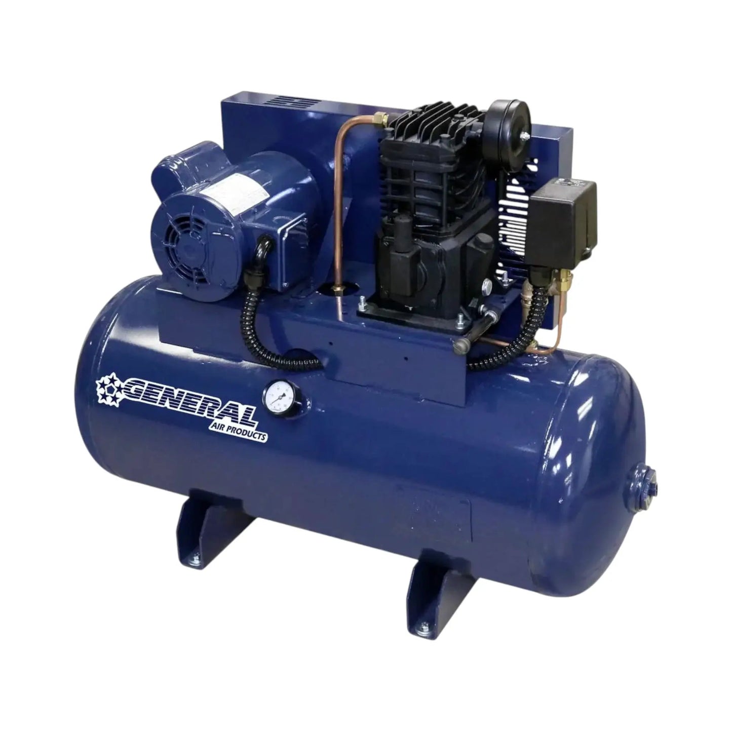 2 HP Three Phase Tank Mounted Air Compressor by General Air Products