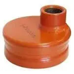 K9 Grooved Drain Cap With 1" Polished Impact by SPF/Anvil