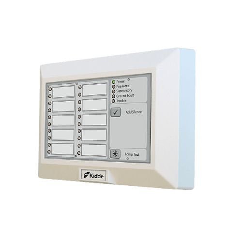 Kidde 10 - Zone Remote Annunciator with Status LEDs for Fire Safety - Fire Protection Parts