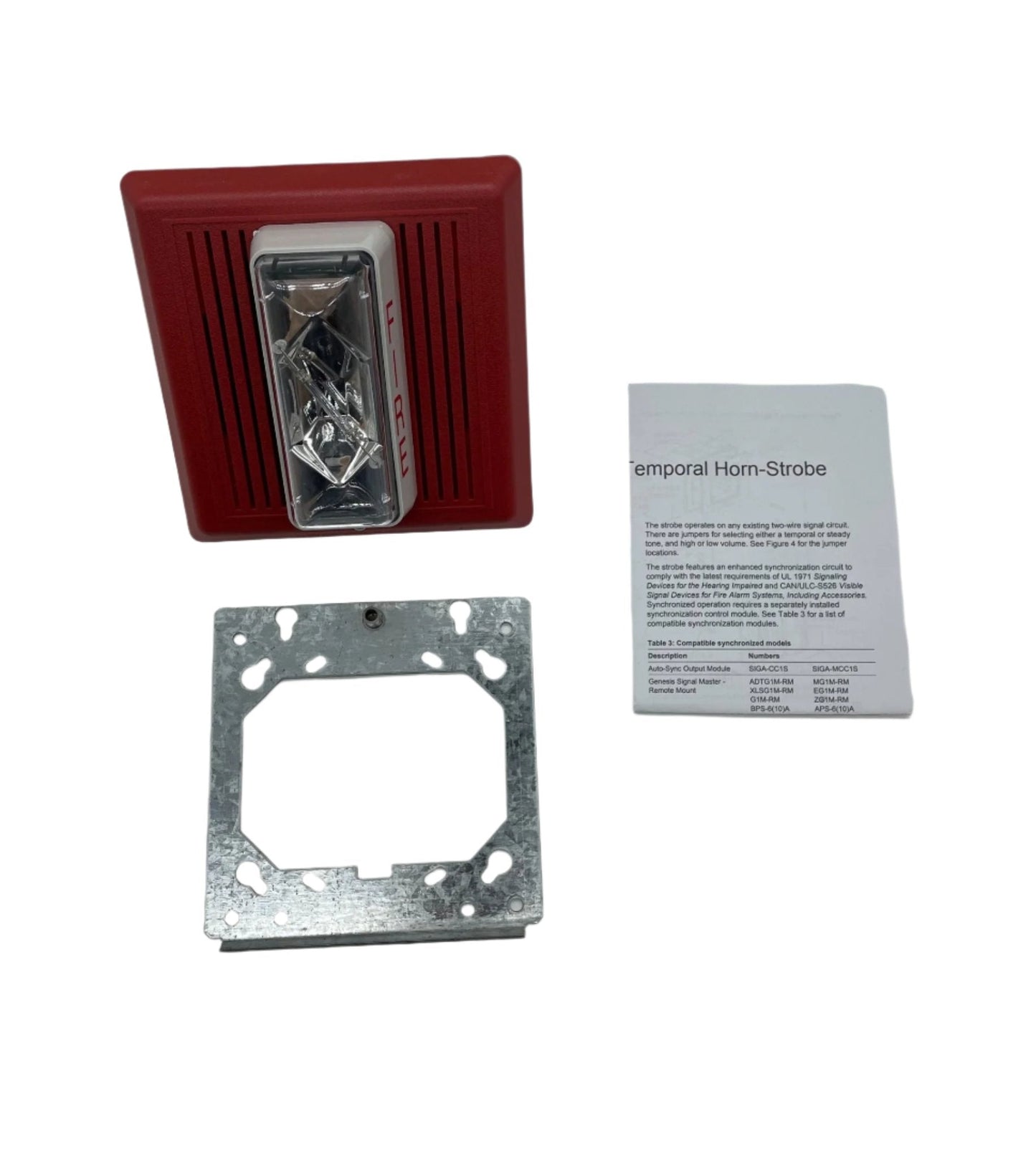 Kidde 110 Cd Fire Horn Strobe 24 Vdc UL1971 For Sleeping Areas - Fire Protection Parts