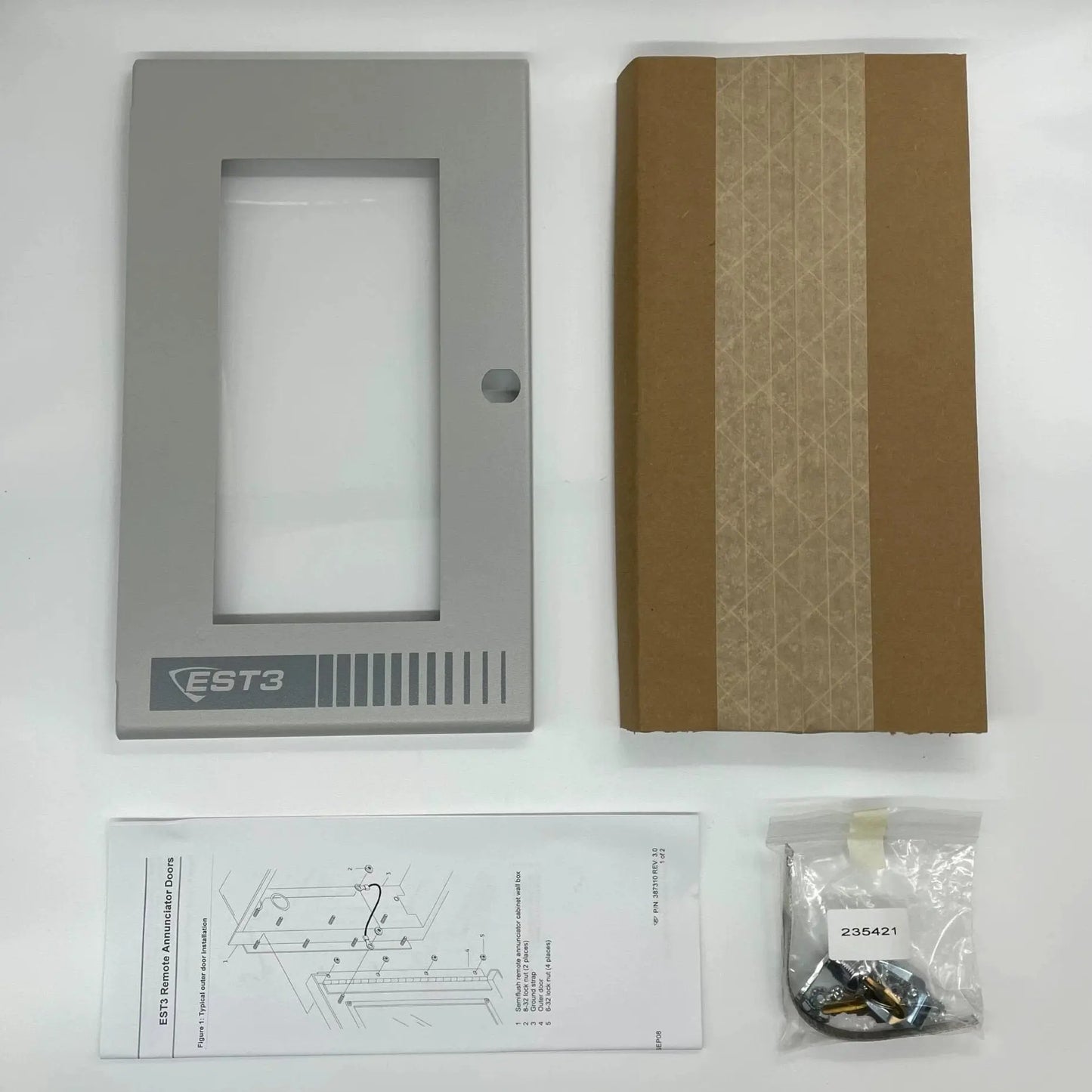 Kidde 3-Unit Remote Annunciator Enclosure with Key Lock for Fire Safety Professionals by Kidde