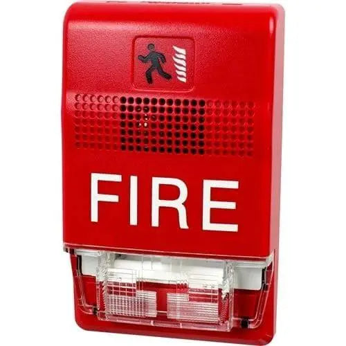 Kidde Fire Alarm Chime Strobe 24VDC Wall Mount UL/FM Approved Safety System for Commercial Use by Kidde