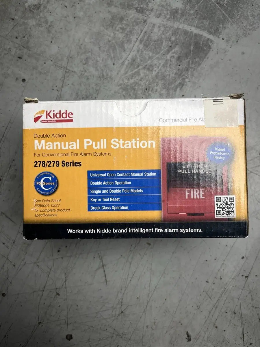 Kidde Key-Operated Fire Alarm Station for Trusted Emergency Safety by Kidde