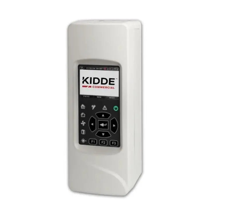 Kidde LCD Text Annunciator Fire Safety Monitor Red UL/FM Approved for Enhanced Emergency Response by Kidde