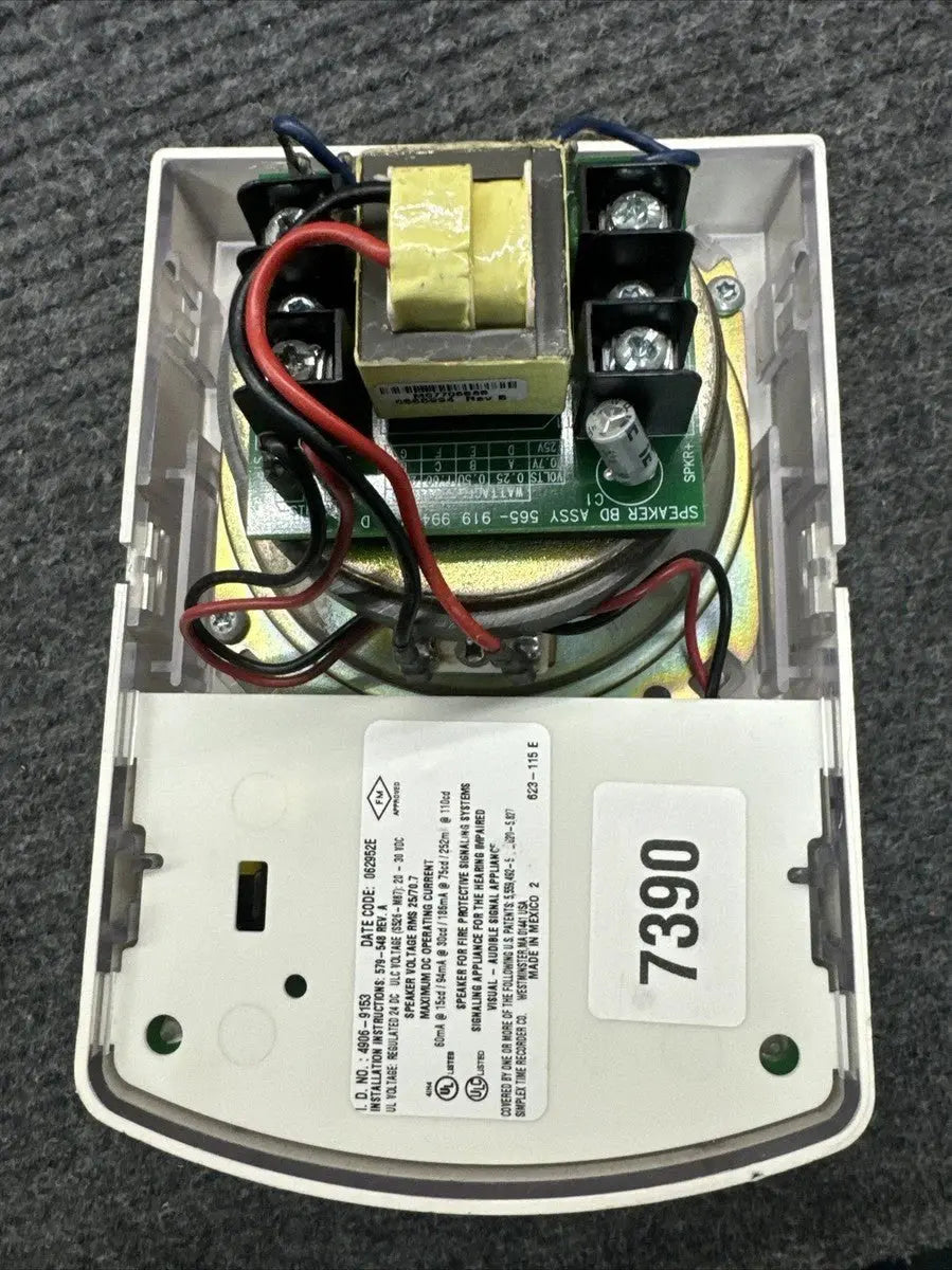 Kidde Mass Notification Speaker Strobe 15cd UL/FM Approved by Kidde