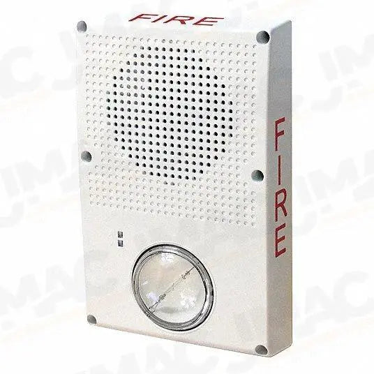 Kidde Outdoor Rated Fire Speaker Strobe Clear Lens 25/70V by Kidde