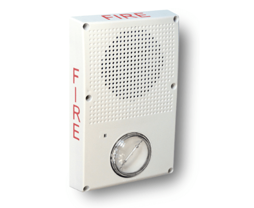 Kidde Outdoor Speaker Strobe Fire Safety System Clear Lens - Fire Protection Parts