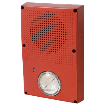 Kidde Outdoor Speaker Strobe Multi - Tap Clear Lens Fire Alert - Fire Protection Parts