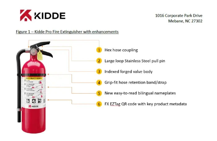 Kidde Press Fit Calibrated Sampling Point for Fire Safety by Kidde