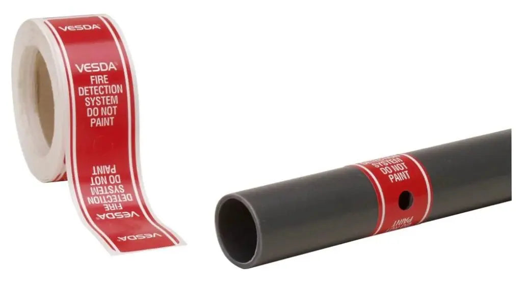 Kidde Sampling Point Decal Wrap for Fire Safety Systems Rolls by Kidde