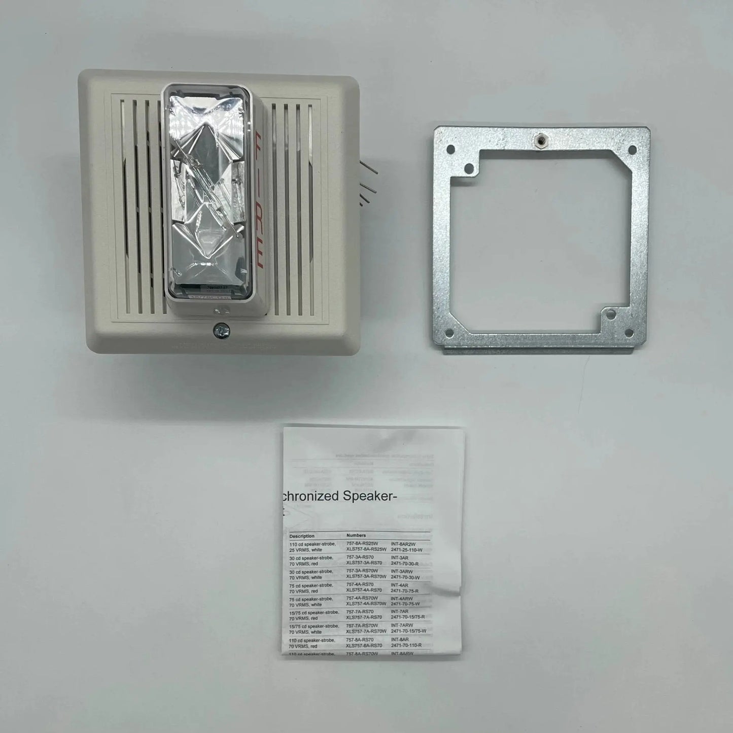 Kidde Wall Strobe 15-110cd White UL/FM Approved Alert by Kidde
