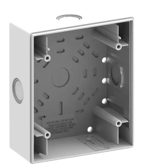 Kidde Wallbox Fire Protection System Red Flush Mount Safety by Kidde