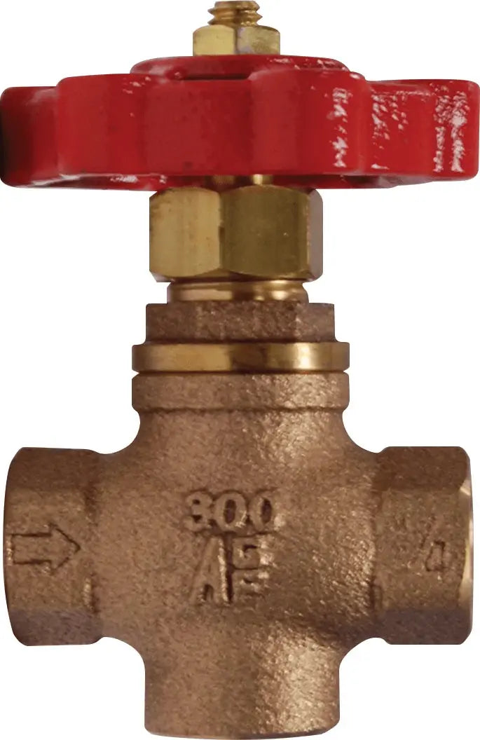 M7600 1/4" 3 Way GLB Valve for Sprinkler Systems by AGF Manufacturing