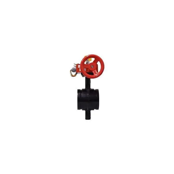 Mdl F49 Grooved Butterfly Valve With Tamper Safety Feature by Zurn Wilkins
