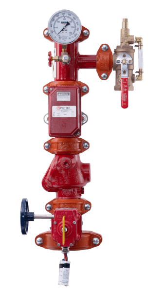 MODEL FCA2 FLOOR CONTROL ASSEMBLY - TEST & DRAIN K2.8 - POTTER SWITCH - Fire Protection Parts