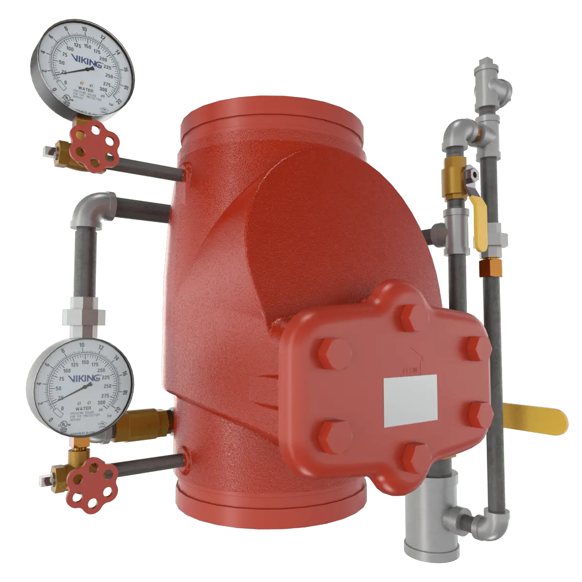 4" 4000SS OSY GXG Backflow Preventor Valve Fire Protection System by Reliable Manufacturer by Ames Backflows