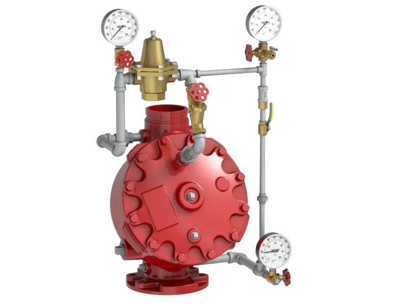Contact Pressure Gauge 315 Bar for Fire Protection by Viking