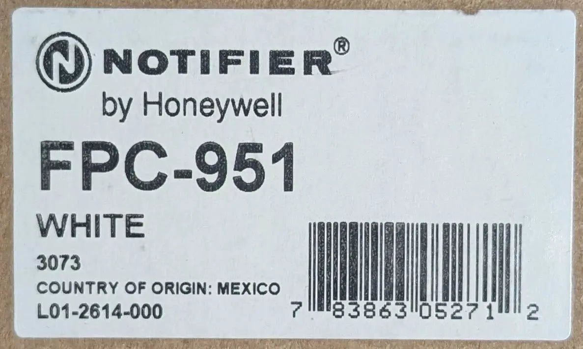 Notifier FPC-951 Addressable Multi-Criteria Photo and Carbon Monoxide Detector by Fredland Supply Company