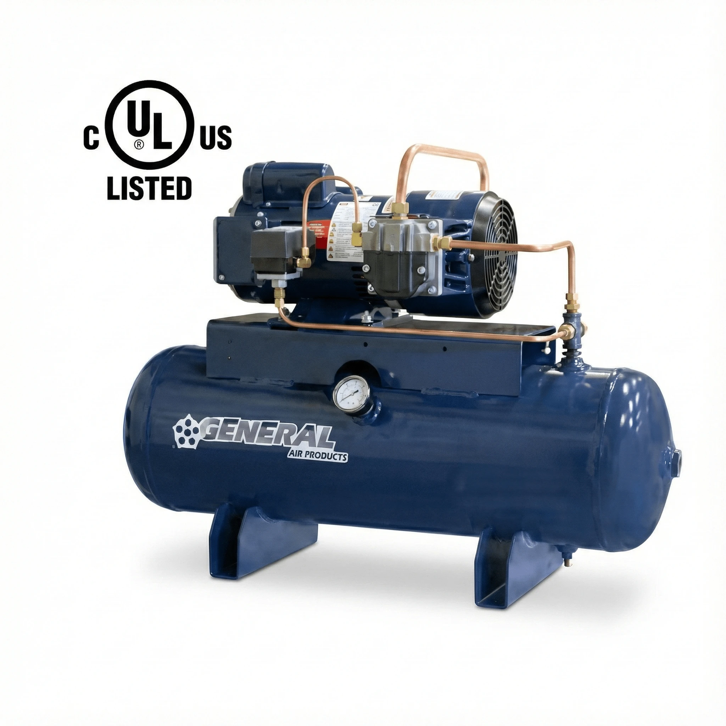 OLT Advance Series Air Compressor Tank Mounted for Fire Safety by General Air Products