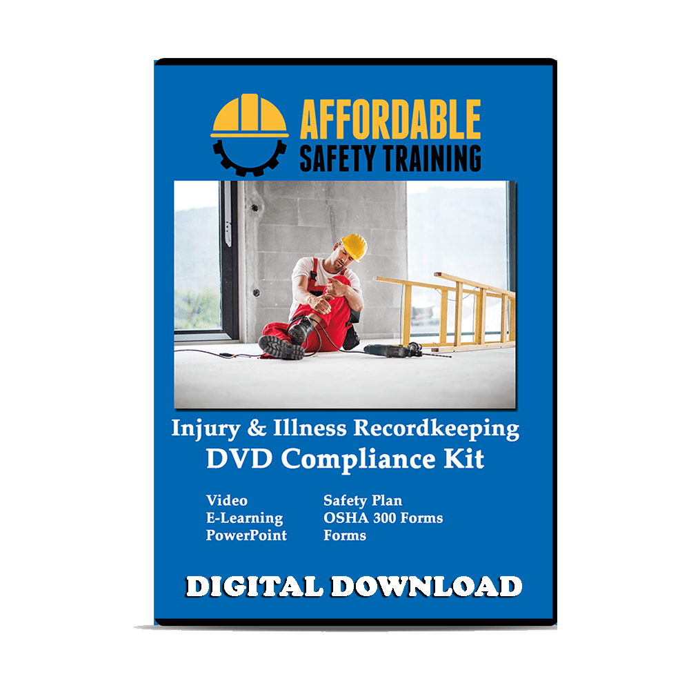 OSHA Recordkeeping Safety Training Compliance Kit - Fire Protection Parts