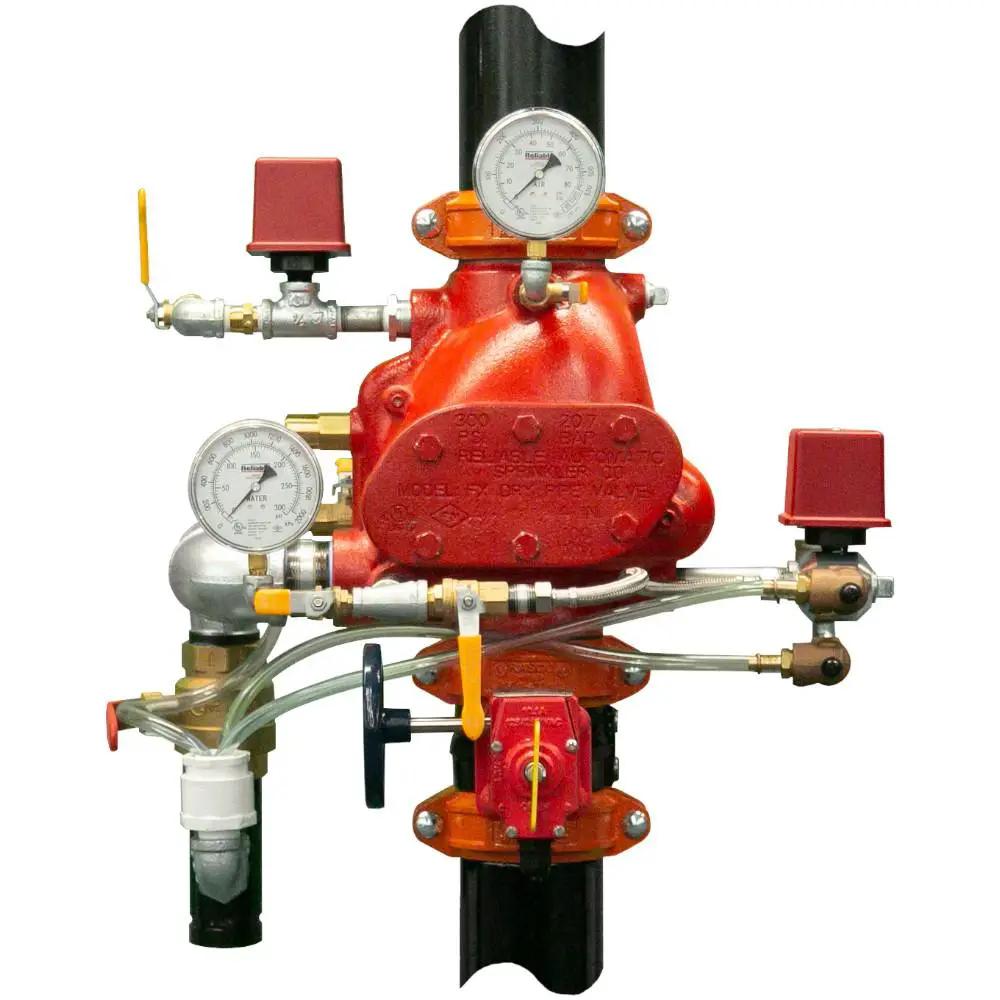 Reliable FX Fire Valve Fully Assembled Grooved Trim by Reliable Sprinkler