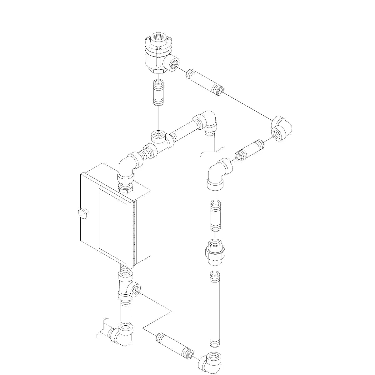 Pneumatic Releasing Trim For Deluge Preaction System Accessories Viking Fire Protection Parts Pneumatic Releasing Trim | Fire Protection - Viking Standard