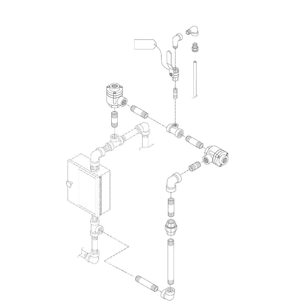 Pneumatic Releasing Trim For Double Interlock System by Viking